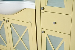 Misty Мебель для ванной Анна 90 оливковая – фотография-8