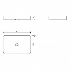 Kolpa San Раковина Eban Graphite – фотография-2