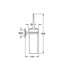 Grohe Ершик Ondus 40380000 – фотография-2