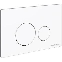 Ceramicanova Подвесной унитаз Metric Rimless с шумоизоляционной панелью CN1000 с системой инсталляции Envision кнопка Round белая – фотография-5