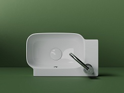 Ceramicanova Раковина Element 40/24 CN6074R белая – фотография-3