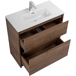 BelBagno Тумба под раковину Kraft 39 50 напольная Rovere Tabacco – фотография-4