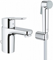 Grohe Смеситель для раковины BauEdge 23757000 с гигиеническим душем