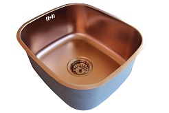 Zorg Кухонная мойка "Inox PVD" SZR-430-380 COPPER – фотография-1