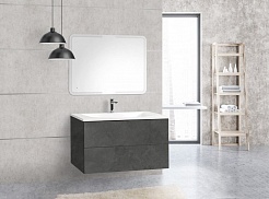 Cezares Мебель для ванной Premier-HPL  EST 100 Lava Congelata, BTN – фотография-11