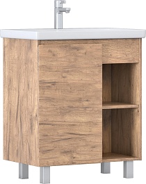 Vigo Тумба c раковиной Milos 700-1-0 дуб золотой – фотография-1