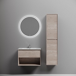 Sancos Мебель для ванной Marmi 1.0 70 дуб галифакс натуральный – фотография-2