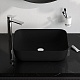 Am.Pm Мебельная накладная раковина Func 51 черная матовая – картинка-8