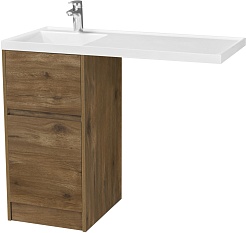 Акватон Тумба под раковину Лондри 40 дуб рустикальный – фотография-2