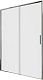 Aquanet Душевая дверь в нишу Pleasure Evo 130 AE65-N130-CT профиль хром стекло прозрачное – фотография-6