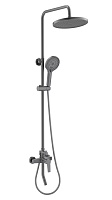 Aquatek Душевая система Лугано AQ2740BGM оружейная сталь