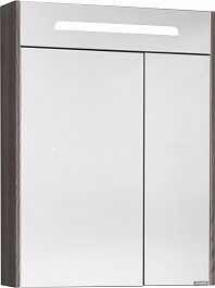 Акватон Зеркальный шкаф Сильва 60 дуб макиато – фотография-1