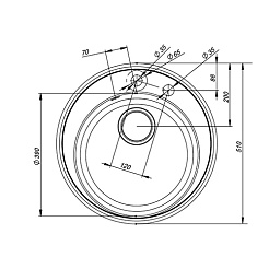 Iddis Мойка гранитная Kitchen G K02G511i87 серая – фотография-2