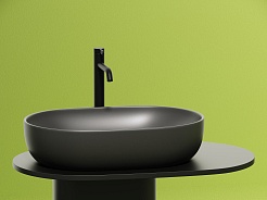 Ceramicanova Мебельная раковина Element 60 CN6047MDH тёмный антрацит матовый – фотография-5