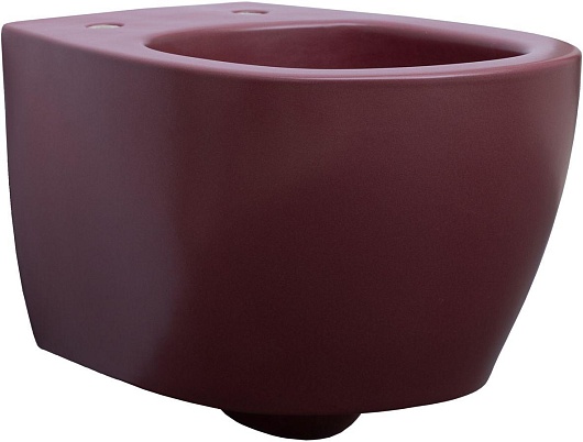 Allen Brau Чаша подвесного унитаза Fantasy 4.11004.BD бордо – картинка-11