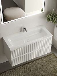 Sancos Тумба под раковину Snob R 100 bianco SNR100W – фотография-3