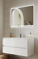 Sancos Мебель для ванной Cento 100 белый глянец