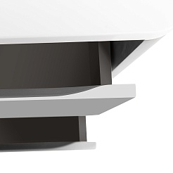 Cezares Тумба с раковиной Relax 100 подвесная bianco lucido – фотография-6