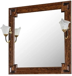 Водолей Зеркало Дубэлла 65 венге – фотография-1