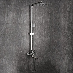 Frap Душевая система H802 F24802 сатин – фотография-2