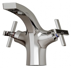 Mixline Смеситель для раковины 1/2 керамический ML37-04 "Cross" под гайку – фотография-2