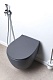 Allen Brau Унитаз подвесной Fantasy 4.11004.AN антрацит с крышкой 4.11005.AN – фотография-48