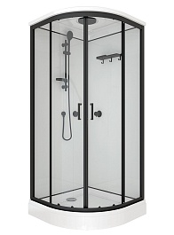 Triton Душевая кабина Прайм Блэк 90/90 А Щ0000071582 – фотография-1