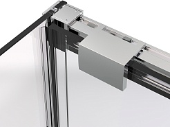 Vincea Душевой уголок Stella 130x90 VSR-1ST9013CL профиль хром стекло прозрачное – фотография-10