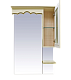 Misty Зеркальный шкаф Монако 70 R бежевый/ патина – фотография-4