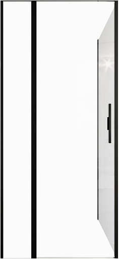 Allen Brau Душевой уголок Priority 90x90 3.31027.BBA/3.31045.BBA чёрный браш – фотография-6