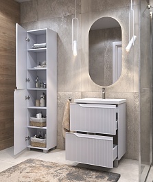 Vigo Мебель для ванной Neo 600-0-2 белая – фотография-3