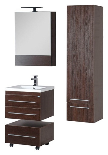 Aquanet Тумба с раковиной Нота 58 венге (171484) – картинка-5