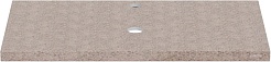СанТа Столешница под раковину 80.5 900147 речной песок – фотография-2