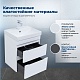 Aquanet Мебель для ванной Слим 50 подвесная белый сатин – картинка-52