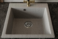 Teymi Мойка кухонная Lori Box 51 матовая серая