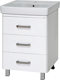 Misty Тумба под раковину Гармония 60 белая – фотография-1