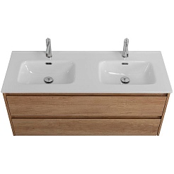 BelBagno Тумба под раковину Kraft 120 подвесная Rovere Nebrasca Nature – фотография-2