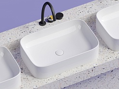 Ceramicanova Мебельная раковина Element 60 CN6053 белая – фотография-9