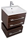 Aquanet Тумба с раковиной Нота 58 венге (171484) – фотография-13