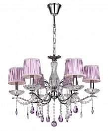  Люстра "De Pompadour W10137-46CH" подвесная – фотография-1