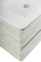 BelBagno Тумба под раковину Albano-Cer 80 подвесная Rovere Vintage Bianco – фотография-7