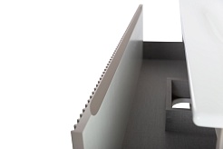 BelBagno Тумба под раковину Uno 100 с 1 ящиком подвесная Бежевый матовый – фотография-4