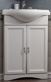 Opadiris Мебель для ванной Клио 45 R белый матовый – фотография-3