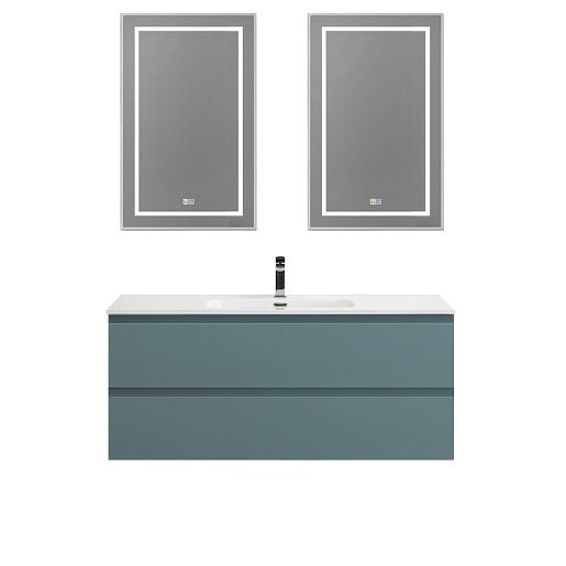 BelBagno Тумба под раковину Kraft 120 подвесная Голубой матовый – картинка-9