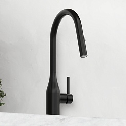 Sancos Смеситель для кухни Grand SC4002MB матовый черный – фотография-2