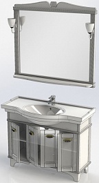 Aquanet Мебель для ванной Николь 110 орех (180676) – фотография-4