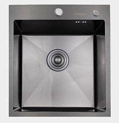 Hoffger Мойка для кухни 4550 Black ECO – фотография-1