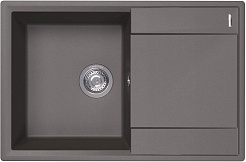 Florentina Мойка кухонная Консул 760 серый шелк – фотография-1