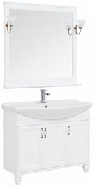 Aquanet Комплект мебели Валенса NEW 105 белый – фотография-1