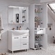 Volna Мебель для ванной Joli 70.1D.2Y R белая – фотография-27